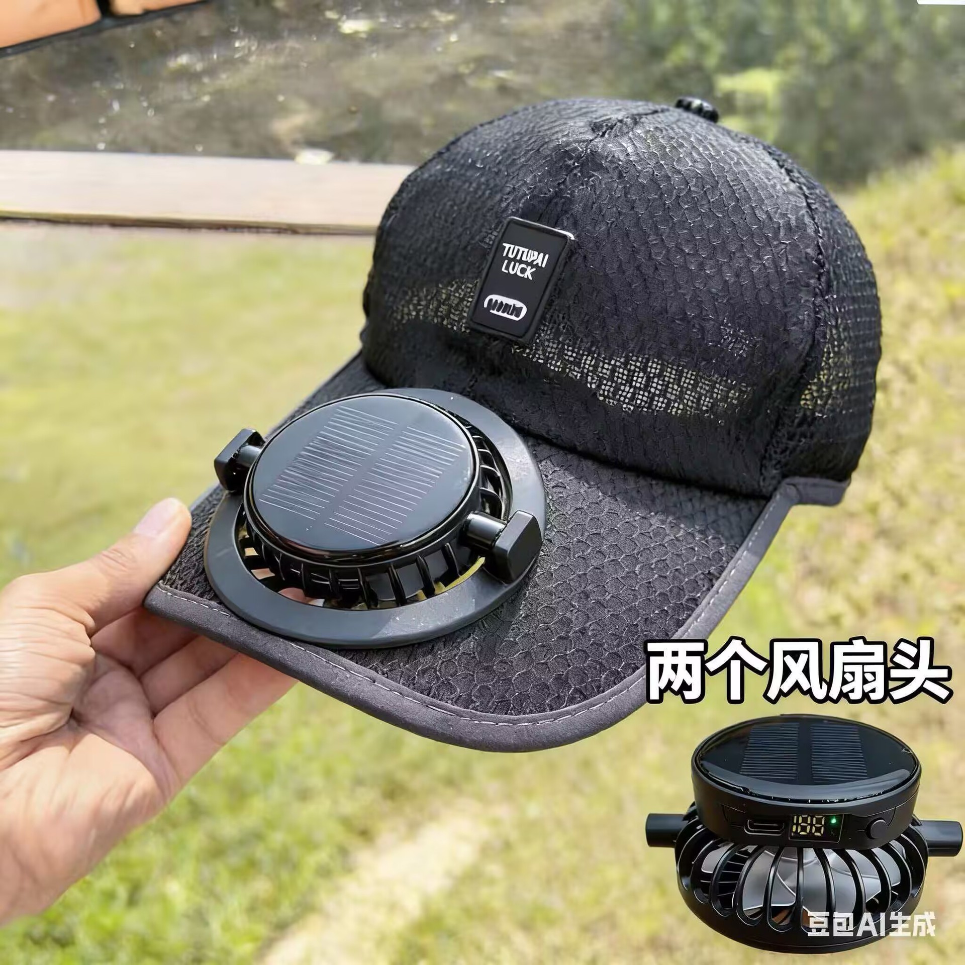 গরমে আর ঘাম নয়! স্মার্ট ফ্যান ক্যাপ – মাথায় ঠান্ডা বাতাস সবসময়