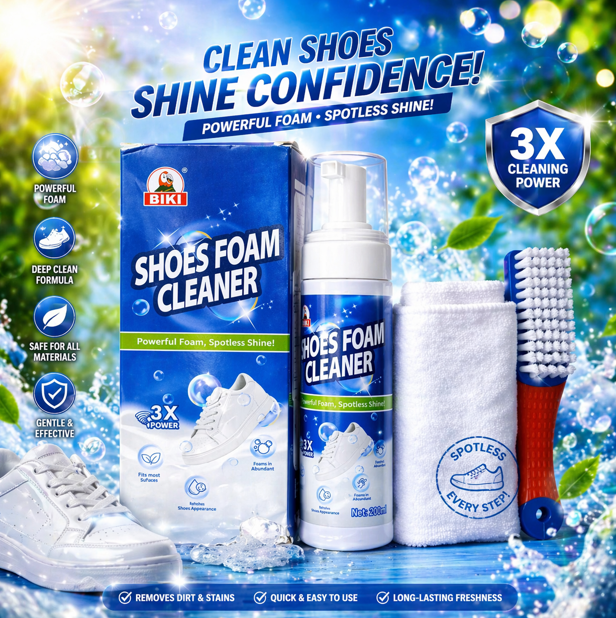 শু ফোম ক্লিনার- Shoes Foam Cleaner
