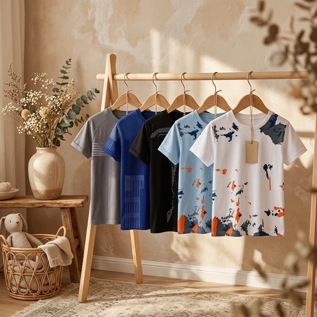 5 Pieces T-Shirt Combo