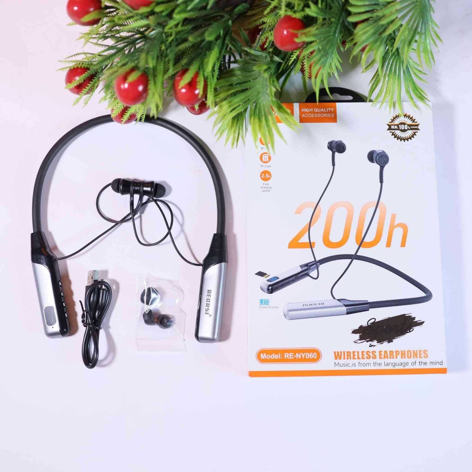 RECRSI RE-NY060 Premium Neckband Wireless